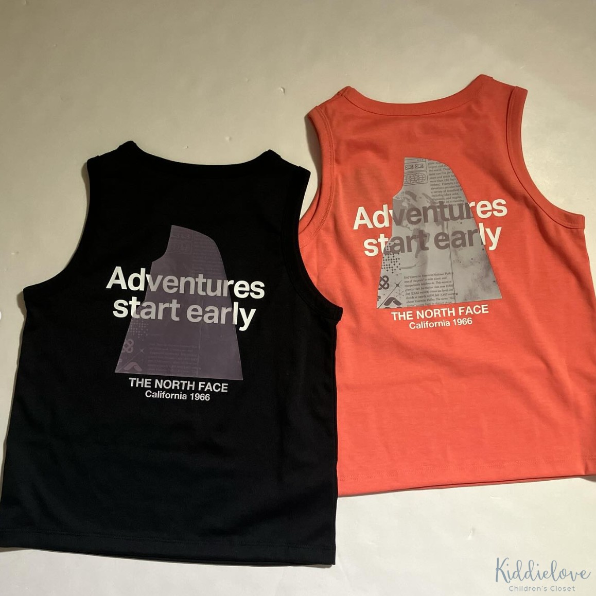 北脸限量后背图案宽松吸汗背心