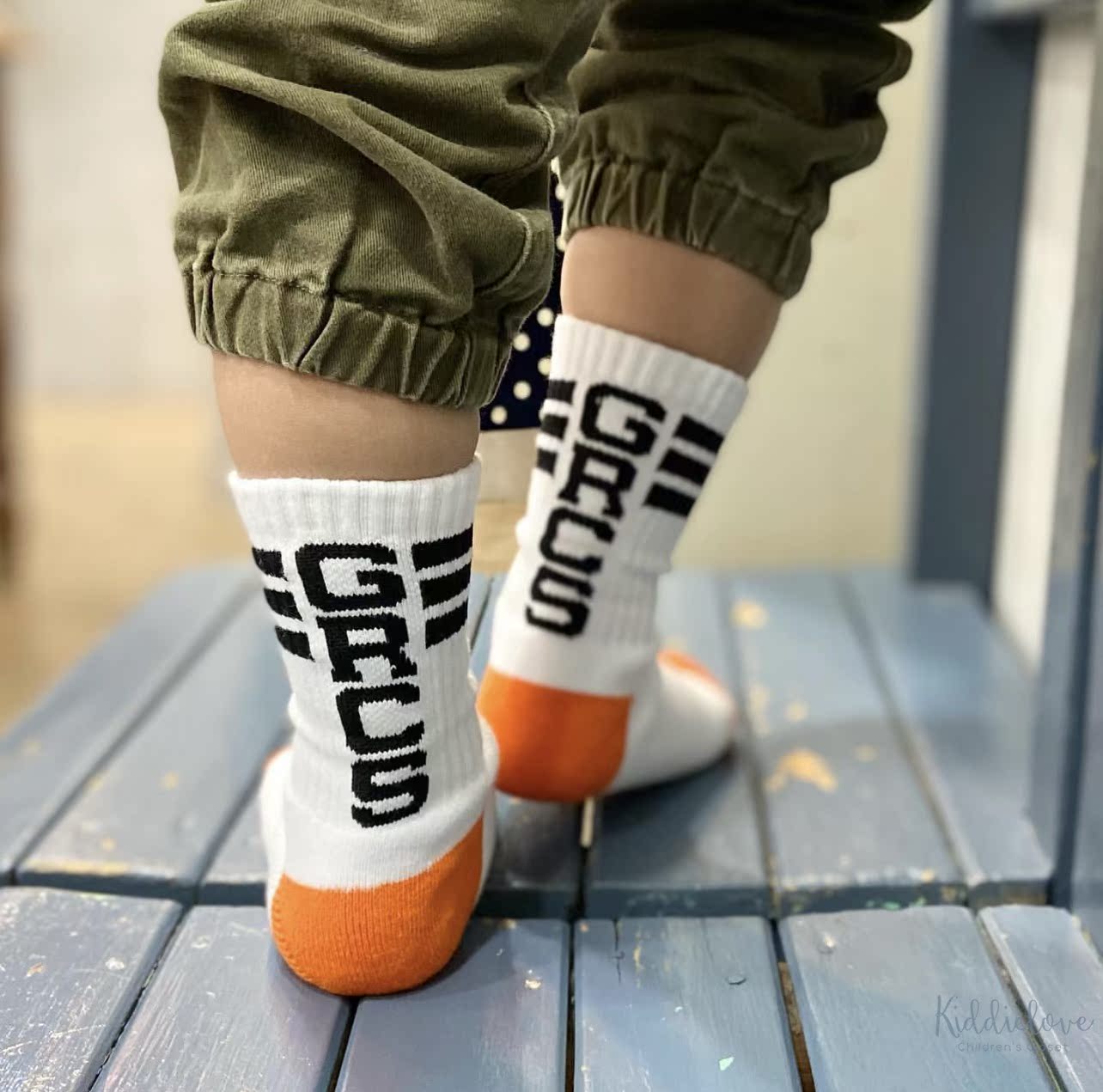 Kiddielove 日本代购 童装 GROOVY COLORS棉弹腰带剪裁锥形牛仔裤|ruв категории Детская одежда, носки (детей в возрасте 0 - 16) - от Buy2taobao.com для оказания профессиональной услуги покупки агента Taobao