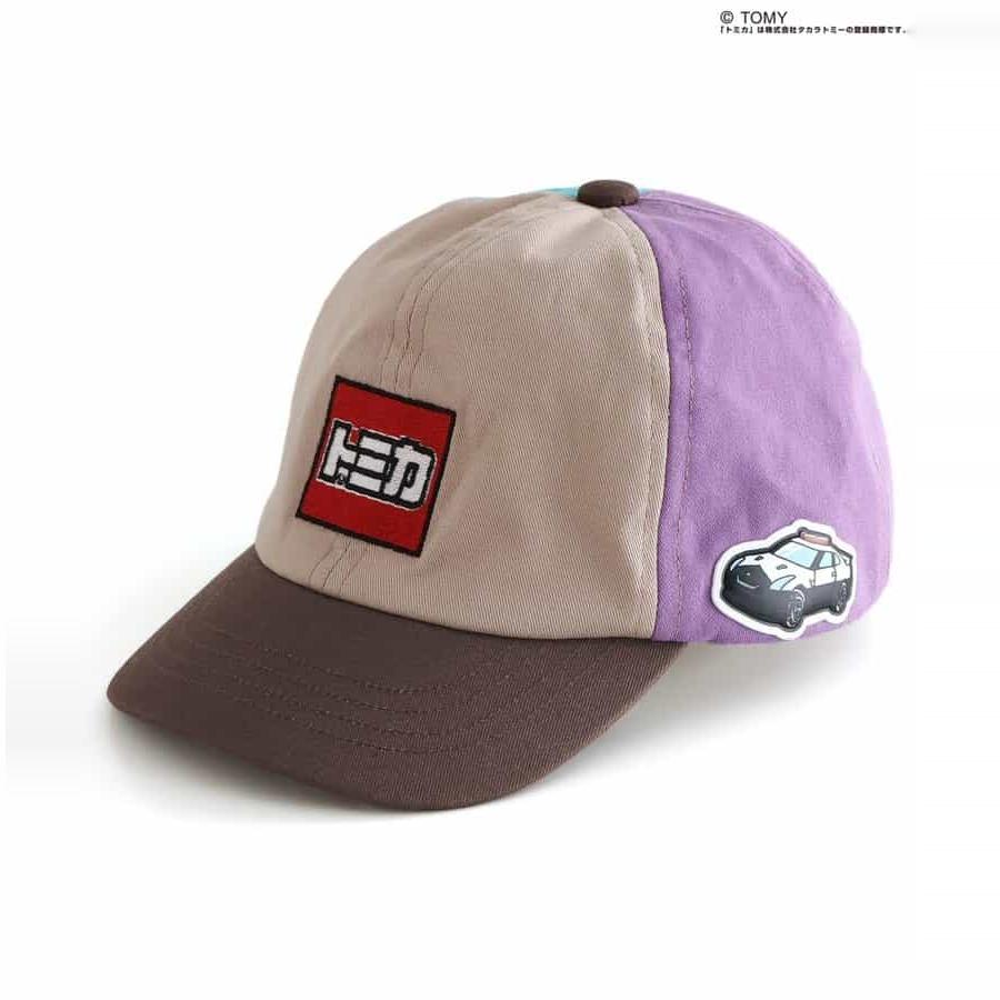 Kiddielove 日本代购 童装 F.O 纯棉斜纹布拼色tomica合作鸭舌帽