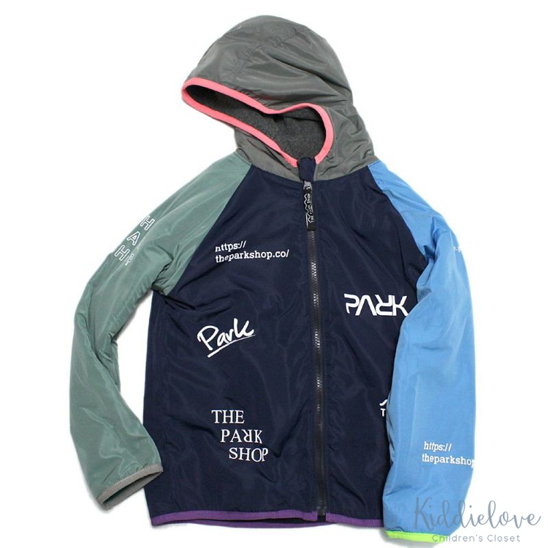 外套摇粒绒双面穿连帽冬外套