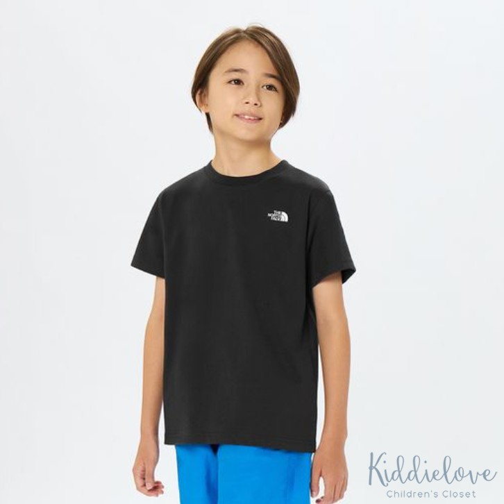 日本代购 童装 THE NORTH FACE 北脸刺绣logo简约吸汗速干短袖T恤