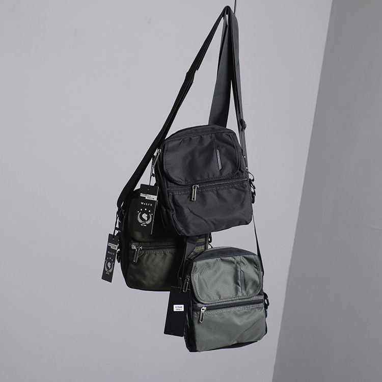 SUMMER FOREIGN TRADE MENS SHOULDER BAG SPORTS SMALL MENS BAG TIDE WATERPROOF OXFORD CLOTH CROSSBODY BAG RUCKSACK CROSSBODY BAG