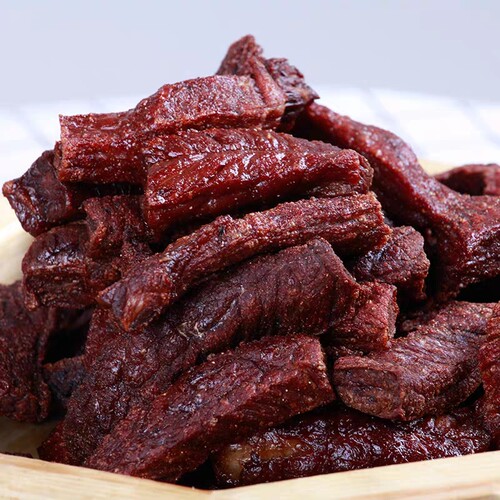 正宗通辽500g麻辣味小零食牛肉干