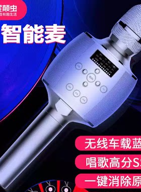 屁颠虫音响话筒一体麦克风
