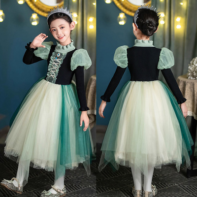 安娜毛衣针织连衣裙秋冬保暖