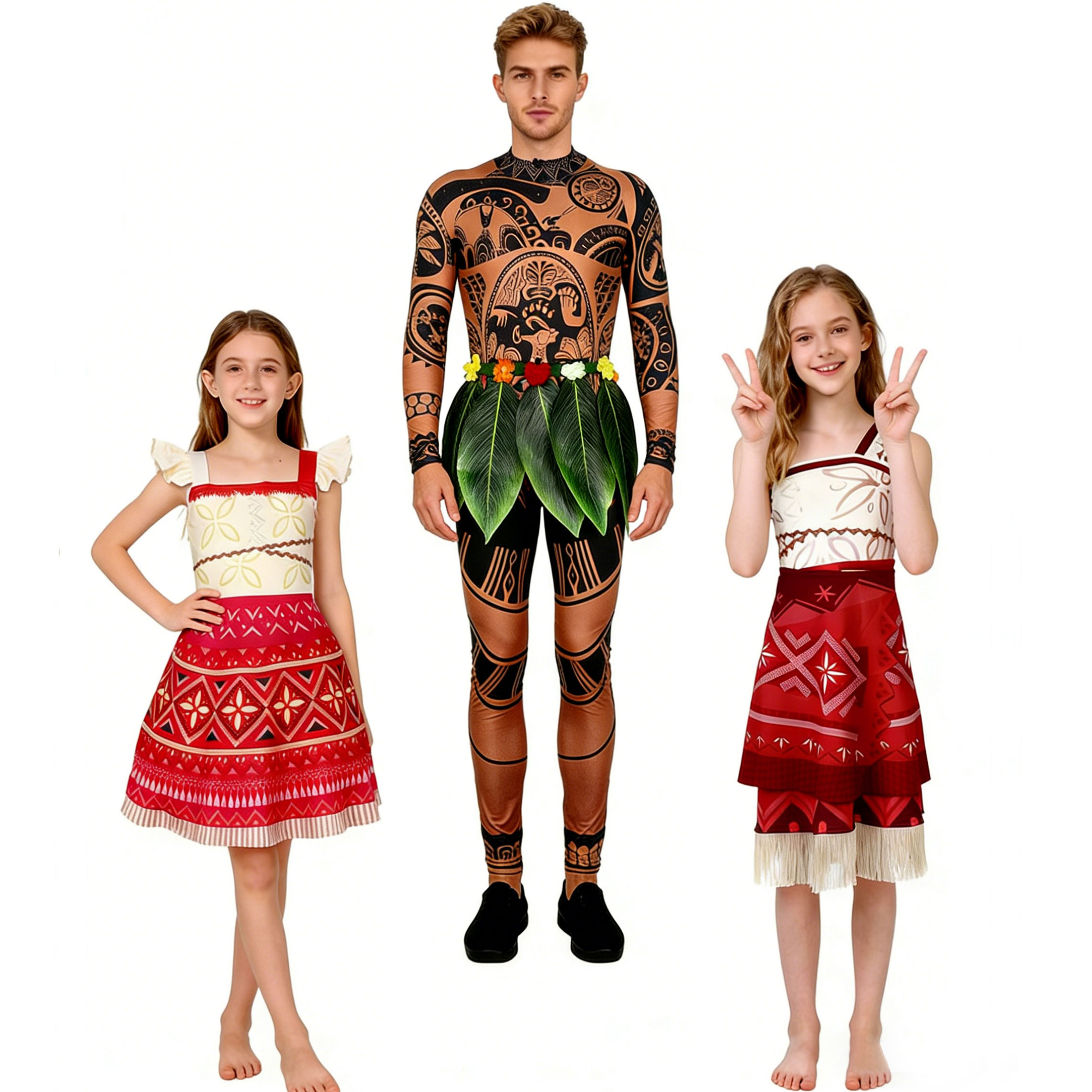 海洋奇缘莫安娜毛伊舞台表演服装