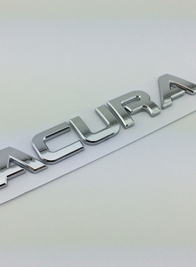 适用于讴歌ACURA车标阿库拉英文字母标志MDX/RDX/TLX/ZDX后备箱标