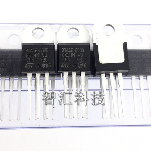 BTA12-800TW  BTA12-800TW 12A800V 双向可控硅 全新原装进口