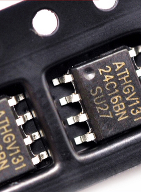 10个 AT24C16BN-10SU-2.7 16CM 24C16  SOP-8 存储器2048*8(16K)