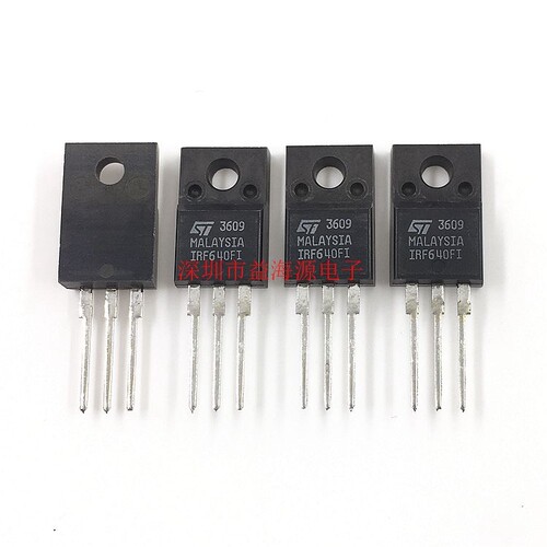 原装进口 IRF640FI 直插TO-220F 塑封 全新 MOS场效应管 200V 10A