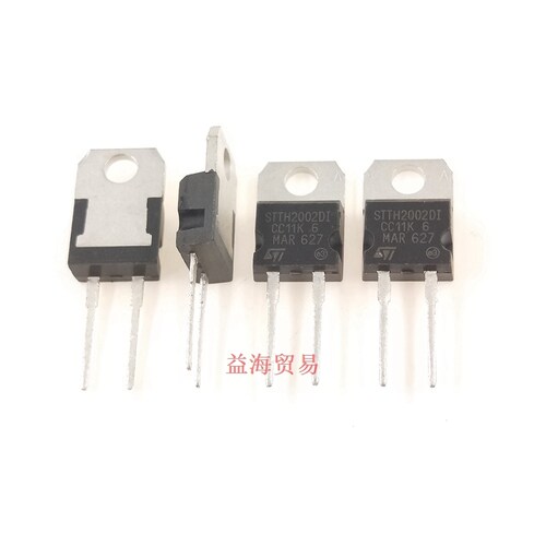STTH2002DI 肖特基二极管 200V 20A 直插 TO220-2 两只脚