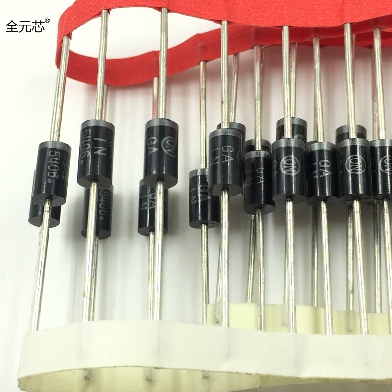 1n5406 肖特基二极管 直插式 do201ad 整流管3a600v do27