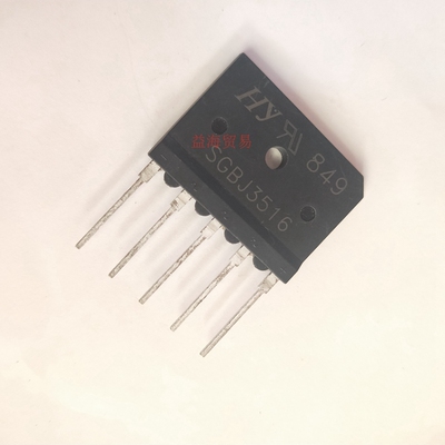 全新原装 SGBJ3516三相整流桥3SRB3516  扁桥 35A 1600V 单排五脚