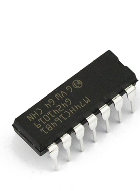 10个 M74HC164B1 直插 74HC164N 八位串行入/并行输出移位寄存器D