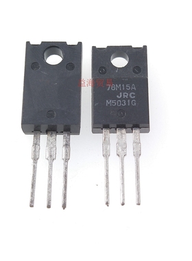 全新原装JRC79M15A 78M15AJRC TO220F NJM78M15FA 7915三端稳压器