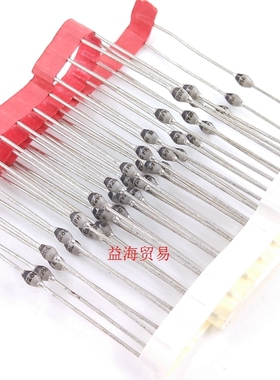 BYV26C 直插 高速恢复二极管 玻璃钝化 1A600V 圆珠椭圆形 SOD57