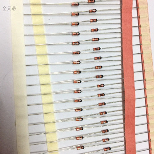 10个 1N5229B 全新原装进口 0.5W 4.3V 稳压二极管 DO-35 直插 玻
