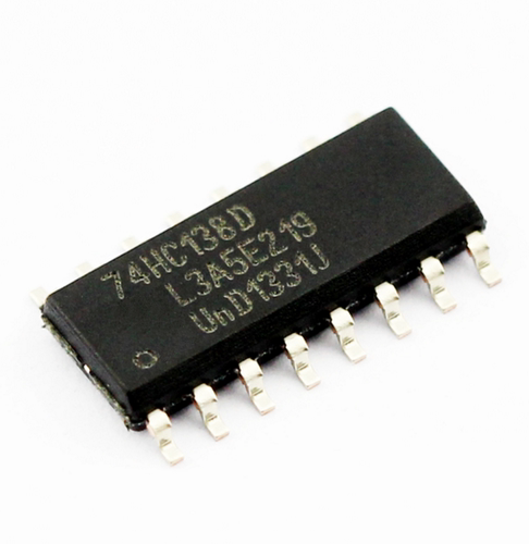 10个 74HC138D 芯片 3转8线反向译码器/多路分解器 贴片 SOP-16
