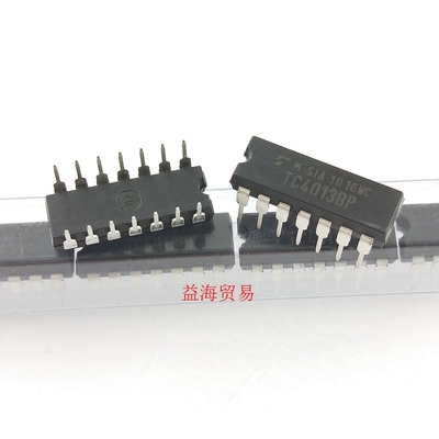 TC4013BP 全新原装 直插  DIP14 双D型触发器 集成电路 IC芯片