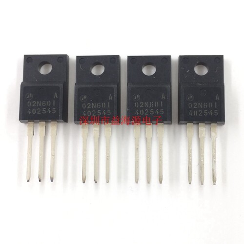 02N601 直插TO-220F 全新原装进口 A02N601 MOS场效应管 2A 600V