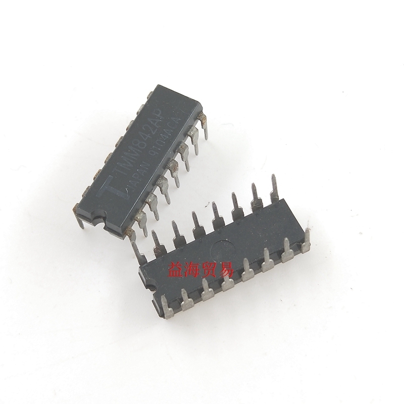 TMM842AP 直插DIP16 芯片 IC集成电路 原字脚 实图拍摄