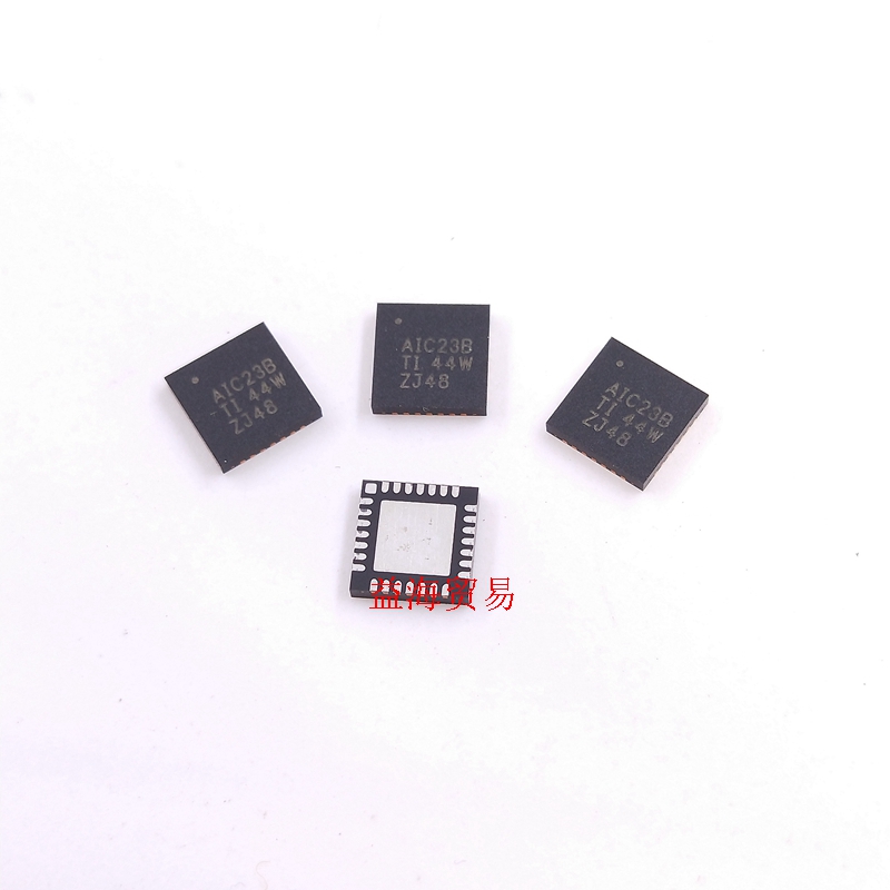 A1C23B 丝印AIC23B 音频放大器IC芯片 TLV320AIC23BRHDR 全新原装