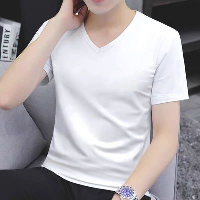 男士短袖t恤男夏季新款鸡