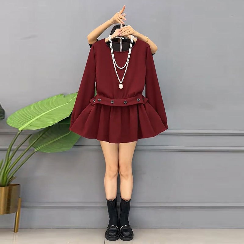 新款收腰设计爆款上衣