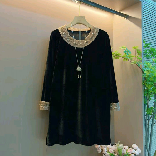 法式木耳边钉珠显瘦气质时尚上衣