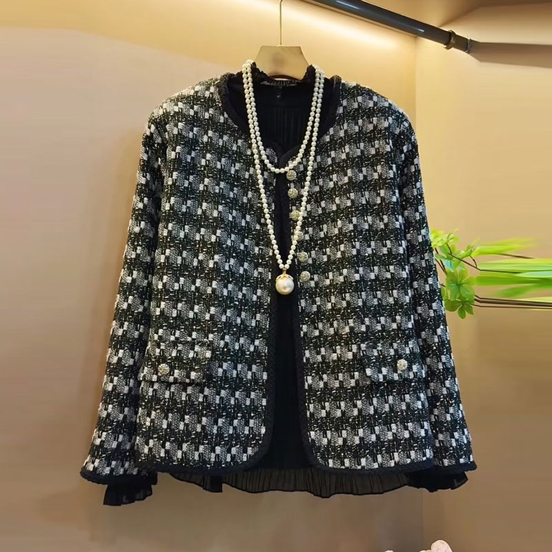 复古名媛范百搭外套打底衫