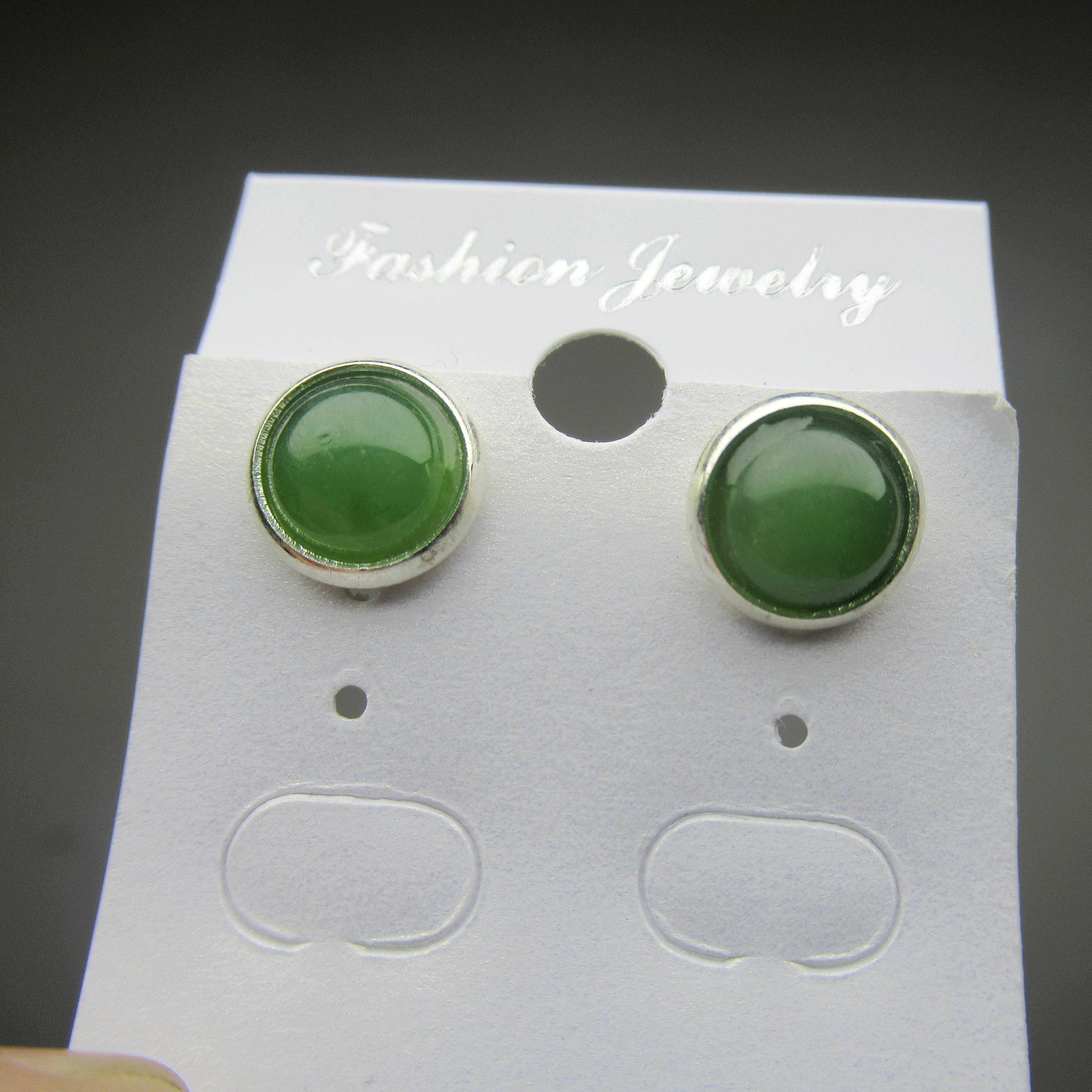 纯银镶嵌辣绿包邮时尚潮流碧玉