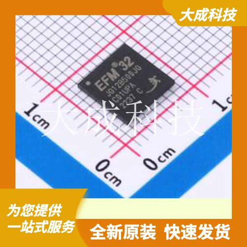 EFM32JG12B500F1024GL125-C 原装正品 CPU内核