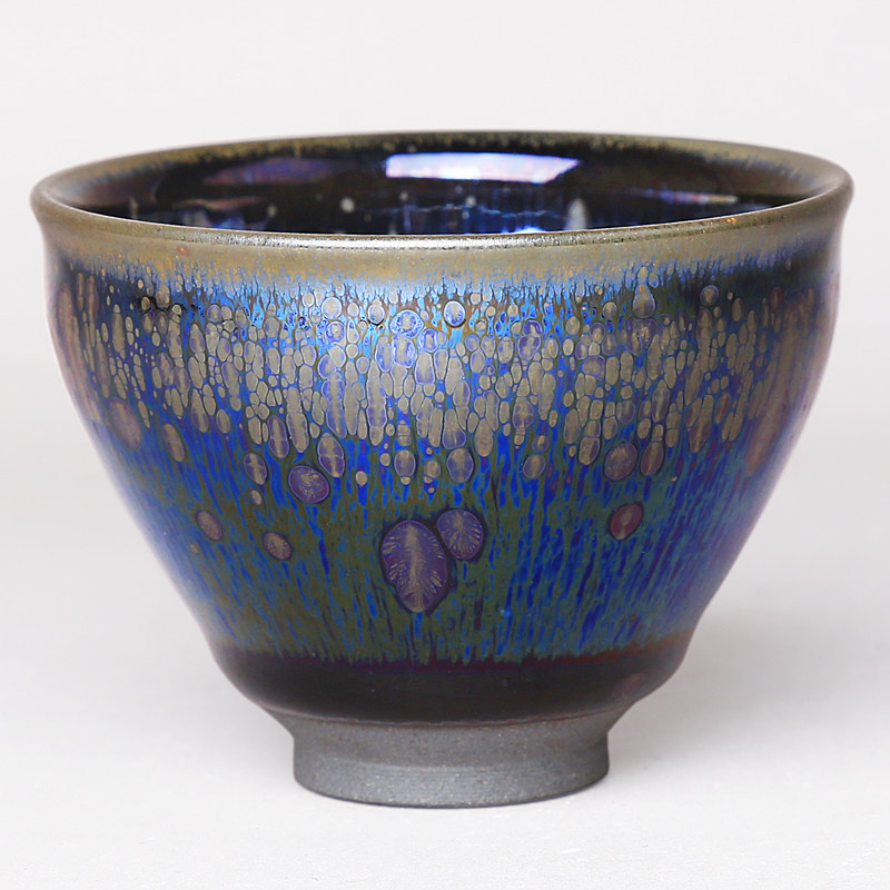 范大飞建盏作品建阳曜变纯手工茶盏天目盏主人杯单杯