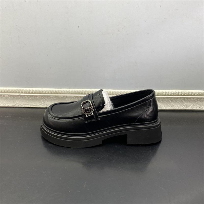 时尚英伦乐福鞋工厂处理女鞋2026春季新款黑色低跟圆头套脚女单鞋,女鞋,乐福鞋（豆豆鞋）,淘宝优惠券,粉丝福利购,淘宝优惠卷