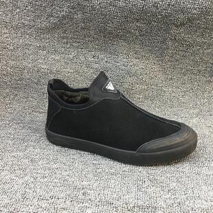 冬季新款高帮加绒保暖真皮磨砂时尚休闲鞋一脚蹬百搭短靴潮流男鞋