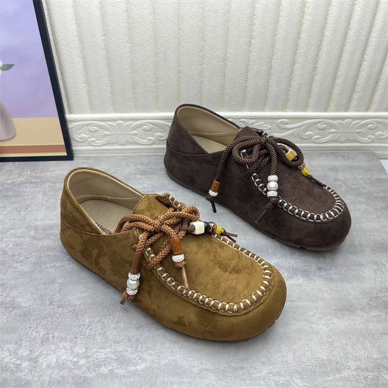 清仓断码处理女鞋2026春季新款圆头系带软底复古勃肯鞋深口女单鞋,女鞋,勃肯鞋/软木鞋,淘宝优惠券,粉丝福利购,淘宝优惠卷