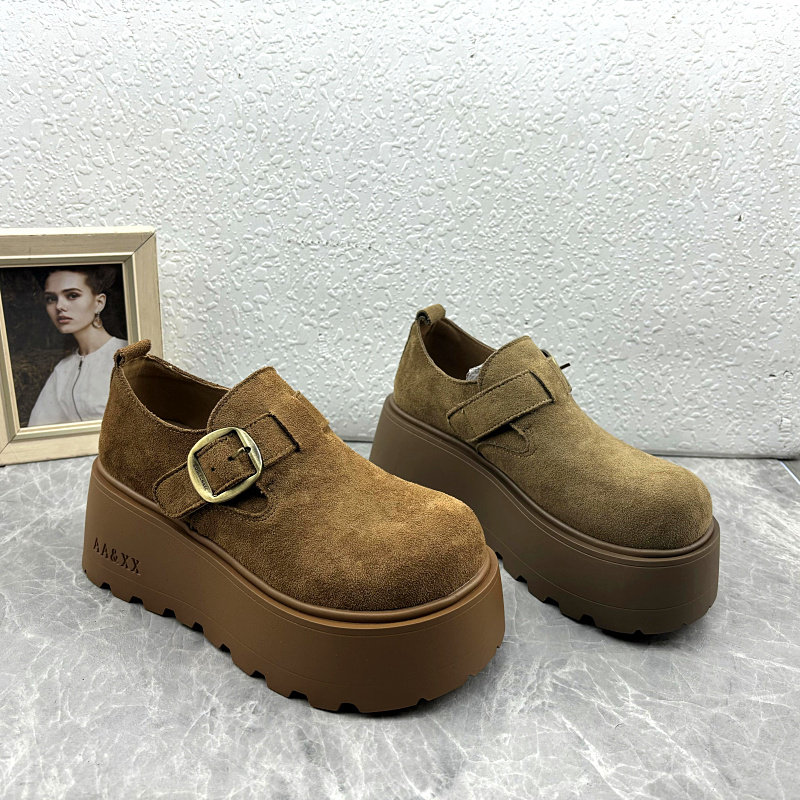 厚底勃肯鞋厂家断码处理女鞋2026春季新款圆头套脚深口低帮女单鞋,女鞋,勃肯鞋/软木鞋,淘宝优惠券,粉丝福利购,淘宝优惠卷