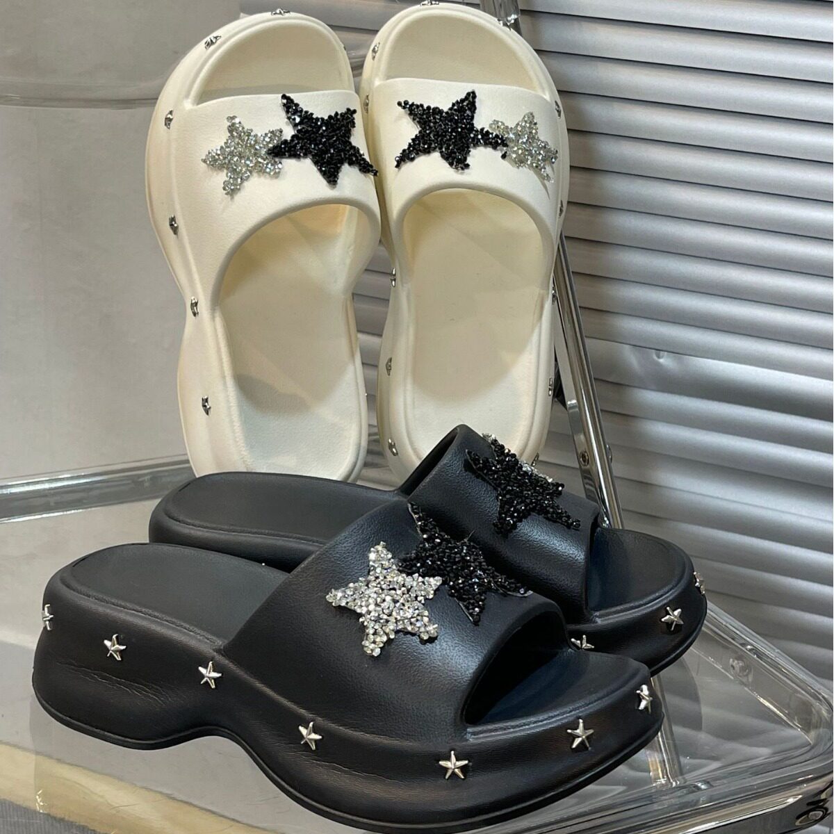 EVA拖鞋女款夏天外穿厚底踩屎感2026新款夏季网红凉拖鞋海边外出