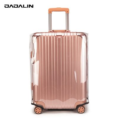 JAJALIN 透明PVC旅行箱保护套行李箱套拉箱防尘罩加厚耐磨托运套