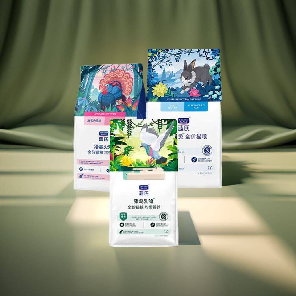 蓝氏猫粮高营养呵护肠胃