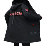 2024新款加厚中长款羽绒棉服韩版潮冬季棉袄派克服棉衣男青年外套，男装棉衣，星座1712-2