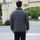棉服男冬季加厚新款2020中老年休闲棉袄保暖加厚防风棉衣男士外套，男装棉衣，星座1712-2