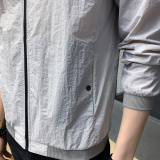 男式夏季防晒衣休闲皮肤衣户外薄款长袖外套防紫外线外套夹克，男装夹克，星座1712-2