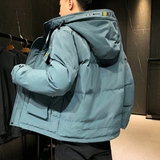 现货款主推2024冬季棉衣男新款羽绒棉服韩版帅气棉袄棉衣潮牌外套，男装棉衣，星座1712-2