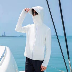 夏季冰丝防晒衣男2023新款防紫外线薄款透气防晒服户外钓鱼外套潮图片