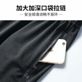 透气网眼运动短裤男士五分裤潮夏季薄款宽松大码跑步肥佬休闲中裤，男装休闲裤，星座1712