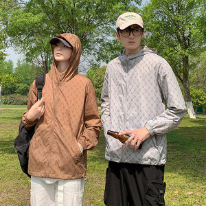 2024新款防晒衣直播B字男女同款情侣皮肤衣图片