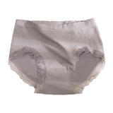 艾草仙女养护裤女士三角莫代尔石墨烯抗菌蕾丝提臀大码盒装内裤女，内裤，星座1716-2