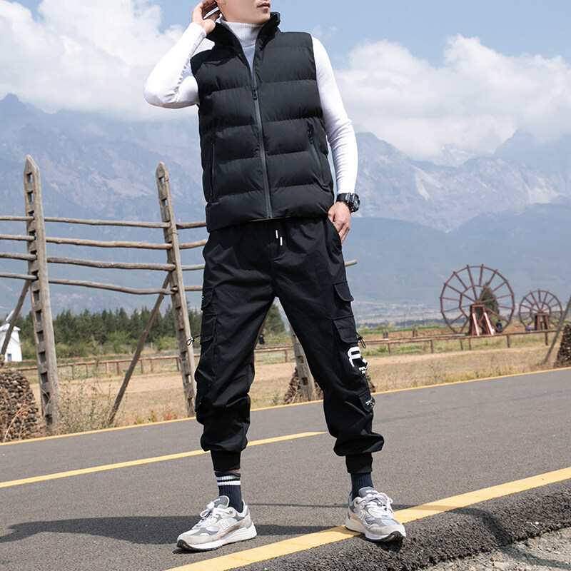 2021主推款秋冬棉马甲立领棉衣无袖背心羽绒棉服大码男装,男装背心/马甲,星座1712-2