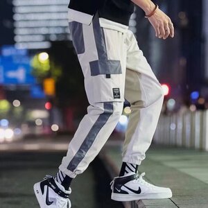 休闲裤男2023新款百搭运动裤子版潮流九韩分裤青年学生宽松束脚裤图片